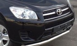 Защита переднего бампера (Ø76 мм, нержавейка) SLITKOFF Toyota RAV4 XA30 5 дв. 1-ый рестайлинг (2008-2010)