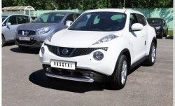 12 399 р. Одинарная защита переднего бампера SLITKOFF диаметром 63 мм  Nissan Juke  1 YF15 (2010-2014) дорестайлинг  с доставкой в г. Йошкар-Ола. Увеличить фотографию 7