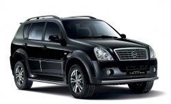 6 599 р. Одинарная защита переднего бампера Petroil Tuning диаметром 63 мм SSANGYONG Rexton Y250 (2006-2012)  с доставкой в г. Йошкар-Ола. Увеличить фотографию 2