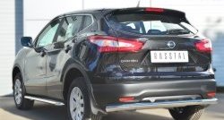 26 999 р. Широкая защита порогов SLITKOFF Nissan Qashqai 2 J11 дорестайлинг (2013-2019)  с доставкой в г. Йошкар-Ола. Увеличить фотографию 3