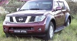 20 599 р. Расширители арок RA (комплект)  Nissan Pathfinder  R51 (2004-2014) дорестайлинг, рестайлинг (Поверхность глянец (под окраску), Неокрашенные)  с доставкой в г. Йошкар-Ола. Увеличить фотографию 2