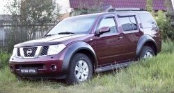 Расширители арок RA (комплект) Nissan (Нисан) Pathfinder (Патфайндер)  R51 (2004-2014) R51 дорестайлинг, рестайлинг