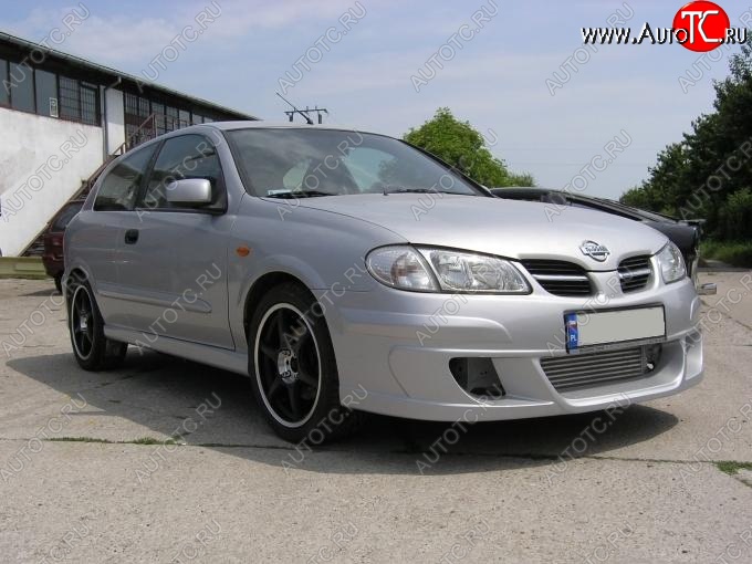 24 999 р. Передний бампер Rieger Nissan Almera N16 седан дорестайлинг (2000-2003)  с доставкой в г. Йошкар-Ола