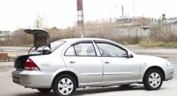 1 049 р. Накладка на задний бампер RA  Nissan Almera Classic  седан (2006-2013) B10  с доставкой в г. Йошкар-Ола. Увеличить фотографию 3