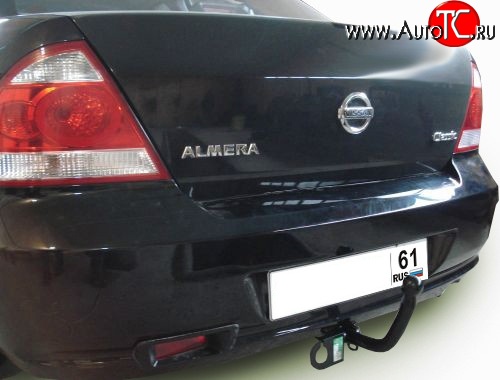 29 599 р. Фаркоп Лидер Плюс  Nissan Almera Classic  седан (2006-2013) B10 (Без электропакета)  с доставкой в г. Йошкар-Ола