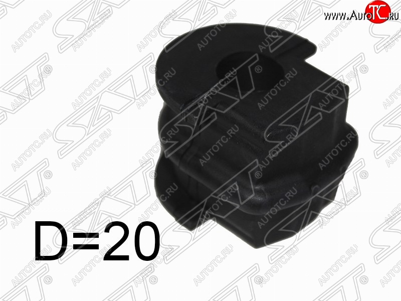 292 р. Резиновая втулка заднего стабилизатора (D=20) SAT Nissan Murano 2 Z51 рестайлинг (2010-2016)  с доставкой в г. Йошкар-Ола