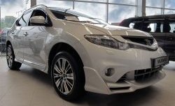 22 749 р. Комплект порогов Impul Nissan Murano 2 Z51 рестайлинг (2010-2016) (Неокрашенные)  с доставкой в г. Йошкар-Ола. Увеличить фотографию 2