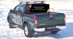 3 289 р. Накладки на борта кузова автомобиля RA  Nissan Navara  2 D40 (2004-2010) дорестайлинг (Боковые борта)  с доставкой в г. Йошкар-Ола. Увеличить фотографию 3