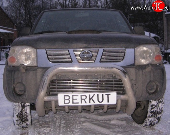 5 599 р. Декоративная вставка решетки радиатора Berkut Nissan NP300 (2008-2013)  с доставкой в г. Йошкар-Ола