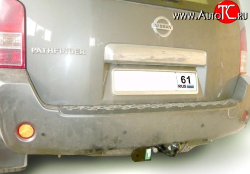 5 699 р. Фаркоп Лидер Плюс (до 1200 кг) Nissan Pathfinder R51 рестайлинг (2009-2014) (Без электропакета)  с доставкой в г. Йошкар-Ола