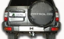 7 249 р. Фаркоп Лидер Плюс. Nissan Patrol 5 Y61 2-ой рестайлинг (2004-2010) (Без электропакета)  с доставкой в г. Йошкар-Ола. Увеличить фотографию 2