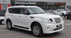 43 999 р. Комплект порогов Impul Nissan Patrol 6 Y62 дорестайлинг (2010-2014) (Неокрашенные)  с доставкой в г. Йошкар-Ола. Увеличить фотографию 3