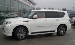 43 999 р. Комплект порогов Impul Nissan Patrol 6 Y62 дорестайлинг (2010-2014) (Неокрашенные)  с доставкой в г. Йошкар-Ола. Увеличить фотографию 7