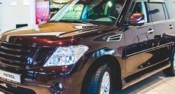 43 999 р. Комплект порогов Impul Nissan Patrol 6 Y62 дорестайлинг (2010-2014) (Неокрашенные)  с доставкой в г. Йошкар-Ола. Увеличить фотографию 9