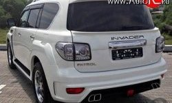 24 249 р. Спойлер Invader Style Nissan Patrol 6 Y62 дорестайлинг (2010-2014) (Неокрашенный)  с доставкой в г. Йошкар-Ола. Увеличить фотографию 2