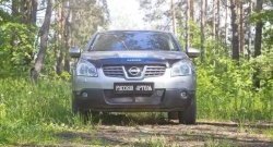 1 759 р. Защитная сетка решетки переднего бампера РА  Nissan Qashqai  1 (2007-2010) дорестайлинг  с доставкой в г. Йошкар-Ола. Увеличить фотографию 4