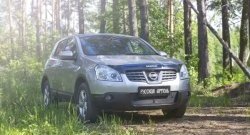 1 759 р. Защитная сетка решетки переднего бампера РА  Nissan Qashqai  1 (2007-2010) дорестайлинг  с доставкой в г. Йошкар-Ола. Увеличить фотографию 7