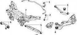 2 059 р. Полиуретановый сайлентблок ступицы задней подвески Точка Опоры Nissan Qashqai 1 дорестайлинг (2007-2010)  с доставкой в г. Йошкар-Ола. Увеличить фотографию 2