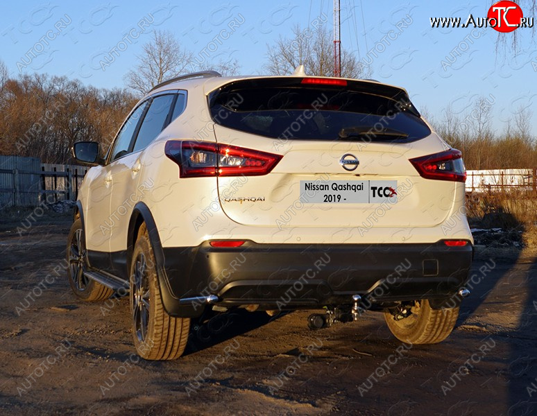 14 749 р. Фаркоп (тягово-сцепное устройство) TCC  Nissan Qashqai  2 (2017-2022) J11 рестайлинг (оцинкованный, шар Е )  с доставкой в г. Йошкар-Ола