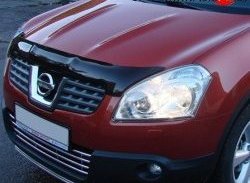 Дефлектор капота NovLine Nissan Qashqai +2 1 J10 дорестайлинг (2008-2010)