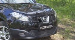 2 099 р. Защитная сетка решетки переднего бампера РА Nissan Qashqai 1 J10 рестайлинг (2010-2013)  с доставкой в г. Йошкар-Ола. Увеличить фотографию 4