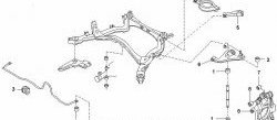 204 р. Полиуретановая втулка стабилизатора задней подвески Точка Опоры Nissan Skyline R32 (1988-1994)  с доставкой в г. Йошкар-Ола. Увеличить фотографию 2