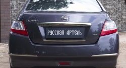 789 р. Реснички на фонари RA  Nissan Teana  2 J32 (2011-2014) рестайлинг (Неокрашенные)  с доставкой в г. Йошкар-Ола. Увеличить фотографию 3