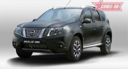 4 994 р. Декоративные элементы решетки радиатора Souz-96 (d10)  Nissan Terrano  D10 (2013-2022) дорестайлинг, рестайлинг  с доставкой в г. Йошкар-Ола. Увеличить фотографию 1