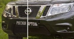 2 199 р. Защитная сетка решетки переднего бампера РА Nissan Terrano D10 рестайлинг (2016-2022)  с доставкой в г. Йошкар-Ола. Увеличить фотографию 4