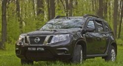 2 199 р. Защитная сетка решетки переднего бампера РА Nissan Terrano D10 рестайлинг (2016-2022)  с доставкой в г. Йошкар-Ола. Увеличить фотографию 6