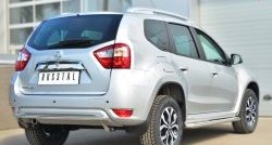 14 449 р. Одинарная защита заднего бампера из трубы диаметром 42 мм SLITKOFF Nissan Terrano D10 дорестайлинг (2013-2016)  с доставкой в г. Йошкар-Ола. Увеличить фотографию 4