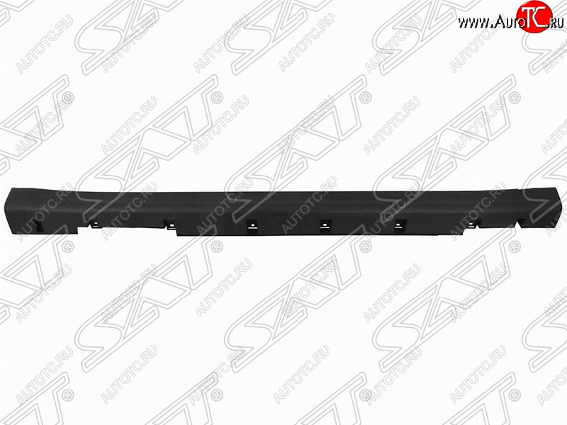 3 599 р. Правый порог пластиковый SAT Nissan Tiida 1 седан C11 рестайлинг (2010-2014) (Неокрашенный)  с доставкой в г. Йошкар-Ола