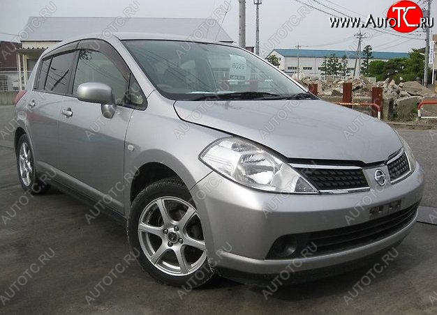 5 349 р. Комплект дефлекторов окон СТ Nissan Tiida 2 хэтчбек C12 (2011-2019)  с доставкой в г. Йошкар-Ола