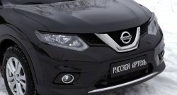 939 р. Реснички на фары RA Nissan X-trail 3 T32 дорестайлинг (2013-2018) (Неокрашенные)  с доставкой в г. Йошкар-Ола. Увеличить фотографию 3