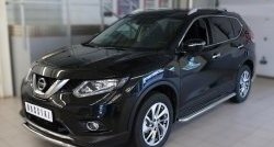 24 649 р. Широкая защита порогов SLITKOFF Nissan X-trail 3 T32 рестайлинг (2017-2022)  с доставкой в г. Йошкар-Ола. Увеличить фотографию 4