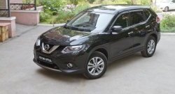 1 749 р. Накладки порожков салона RA Nissan X-trail 3 T32 рестайлинг (2017-2022) (Комплект (4 шт.))  с доставкой в г. Йошкар-Ола. Увеличить фотографию 2