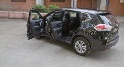 1 749 р. Накладки порожков салона RA Nissan X-trail 3 T32 рестайлинг (2017-2022) (Комплект (4 шт.))  с доставкой в г. Йошкар-Ола. Увеличить фотографию 3