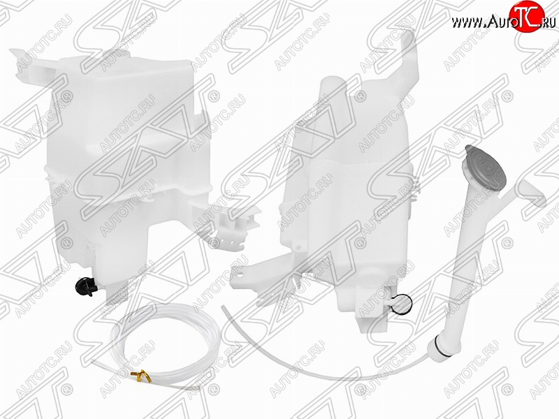 7 599 р. Бачок омывателя (с горловиной и моторчиком) SAT Nissan X-trail 2 T31 дорестайлинг (2007-2011)  с доставкой в г. Йошкар-Ола