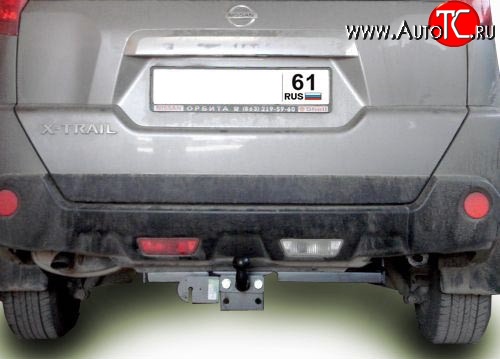 43 999 р. Фаркоп Лидер Плюс (до 2000 кг) Nissan X-trail 2 T31 дорестайлинг (2007-2011) (Без электропакета)  с доставкой в г. Йошкар-Ола