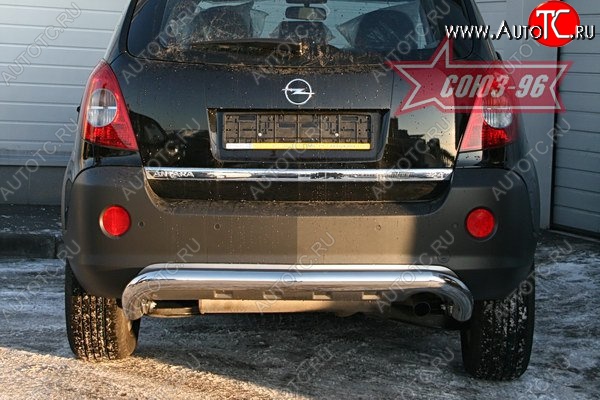 11 564 р. Защита заднего бампера Souz-96 (d76) Opel Antara (2006-2010)  с доставкой в г. Йошкар-Ола