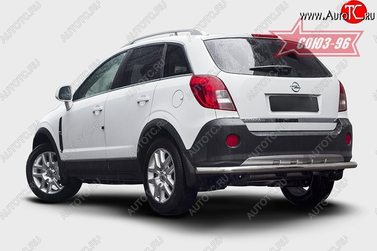 15 344 р. Защита заднего бампера Souz-96 (d60)  Opel Antara (2010-2015) рестайлинг  с доставкой в г. Йошкар-Ола