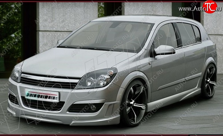 13 399 р. Пороги накладки ST  Opel Astra  H (2004-2007) хэтчбек 5дв дорестайлинг  с доставкой в г. Йошкар-Ола