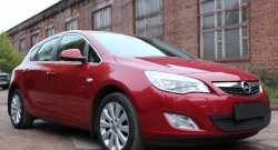 1 469 р. Сетка на бампер Russtal (черная) Opel Astra J хэтчбек 5 дв. дорестайлинг (2009-2012)  с доставкой в г. Йошкар-Ола. Увеличить фотографию 2