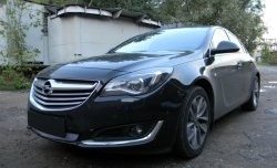 1 539 р. Сетка на бампер (рестайлинг) Russtal (хром) Opel Insignia A универсал рестайлинг (2013-2017)  с доставкой в г. Йошкар-Ола. Увеличить фотографию 3