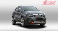 Декоративный элемент воздухозаборника Souz-96 (d16) Opel Mokka  дорестайлинг (2012-2016)