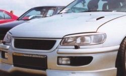 1 649 р. Реснички на фары CT Opel Omega B универсал (1994-2004) (Неокрашенные)  с доставкой в г. Йошкар-Ола. Увеличить фотографию 2