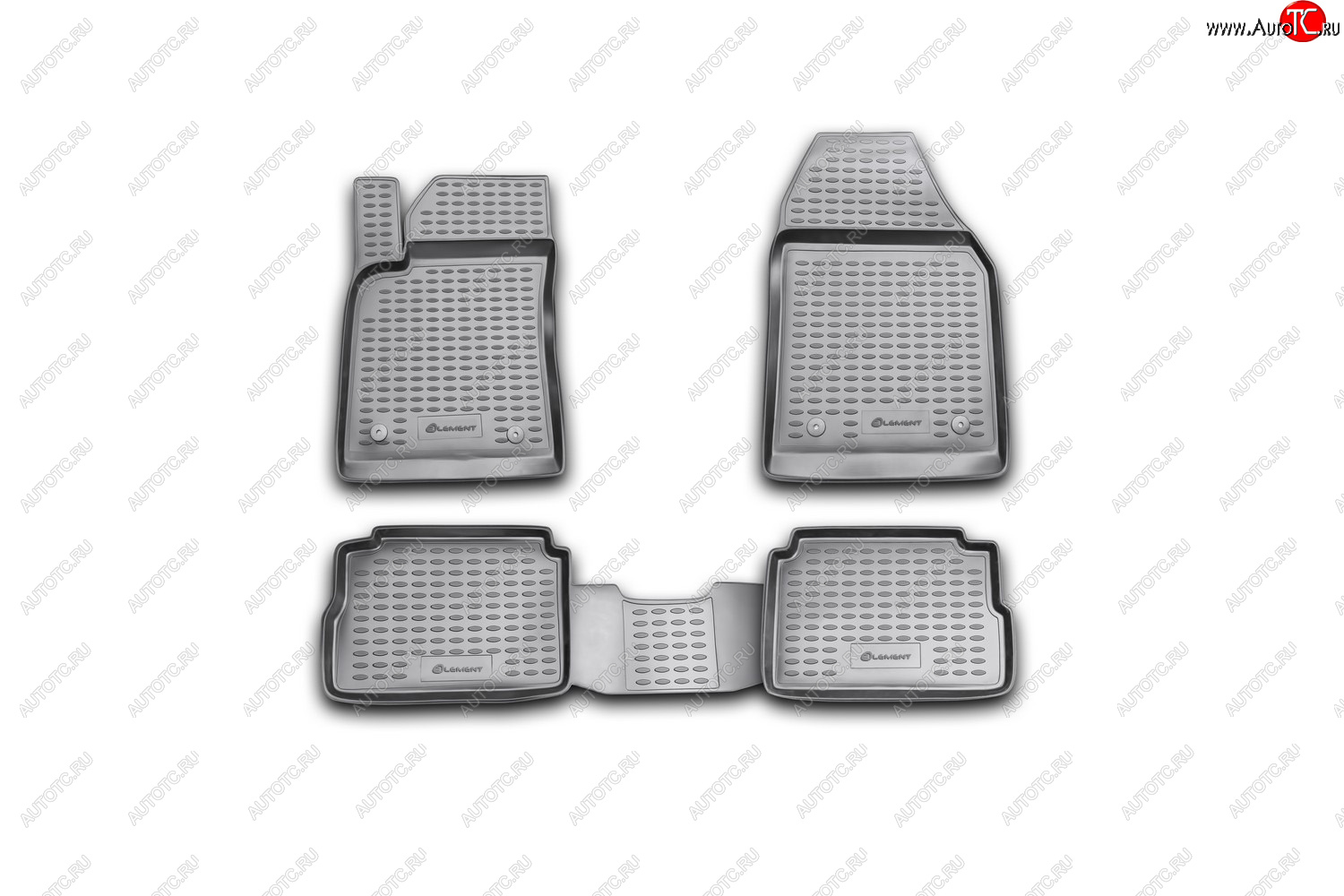 2 199 р. Комплект ковриков салона Element (полиуретан) Opel Vectra C лифтбэк дорестайлинг (2002-2006) (Черные)  с доставкой в г. Йошкар-Ола