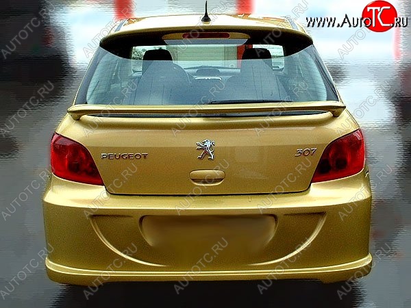 28 999 р. Задний бампер D.J. Peugeot 307 хэтчбэк 5 дв. дорестайлинг (2001-2005)  с доставкой в г. Йошкар-Ола