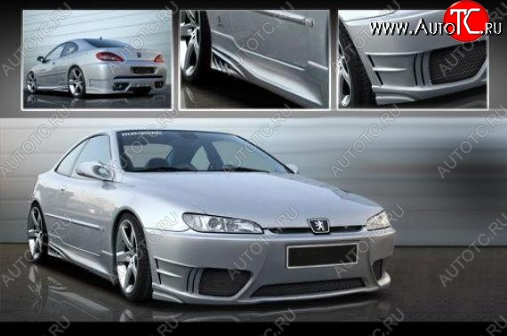 22 899 р. Передний бампер COUPE R1 Peugeot 406 8E,F универсал рестайлинг (1999-2004)  с доставкой в г. Йошкар-Ола