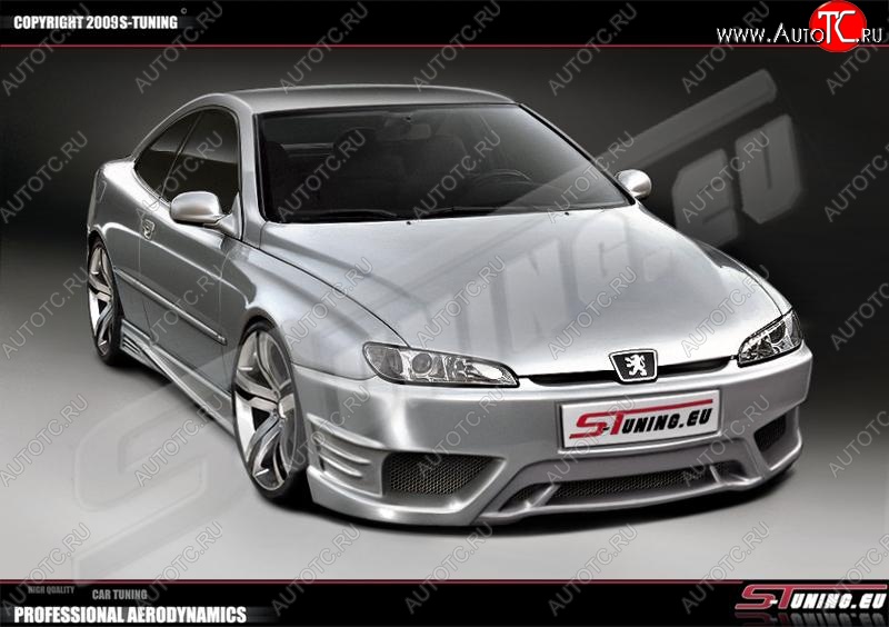 25 899 р. Передний бампер COUPE ST Peugeot 406 8B седан рестайлинг (1999-2004)  с доставкой в г. Йошкар-Ола